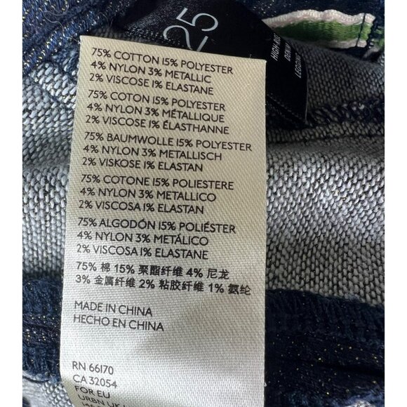 Pilcro Anthropologie Womens Mid-Rise Skinny Jeans Dark Wash Pants Size 25 - Picture 9 of 14